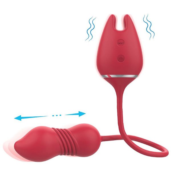 Vibrador de Ponto G com Vai e vem Recarregável - Wonder lady - Image 6
