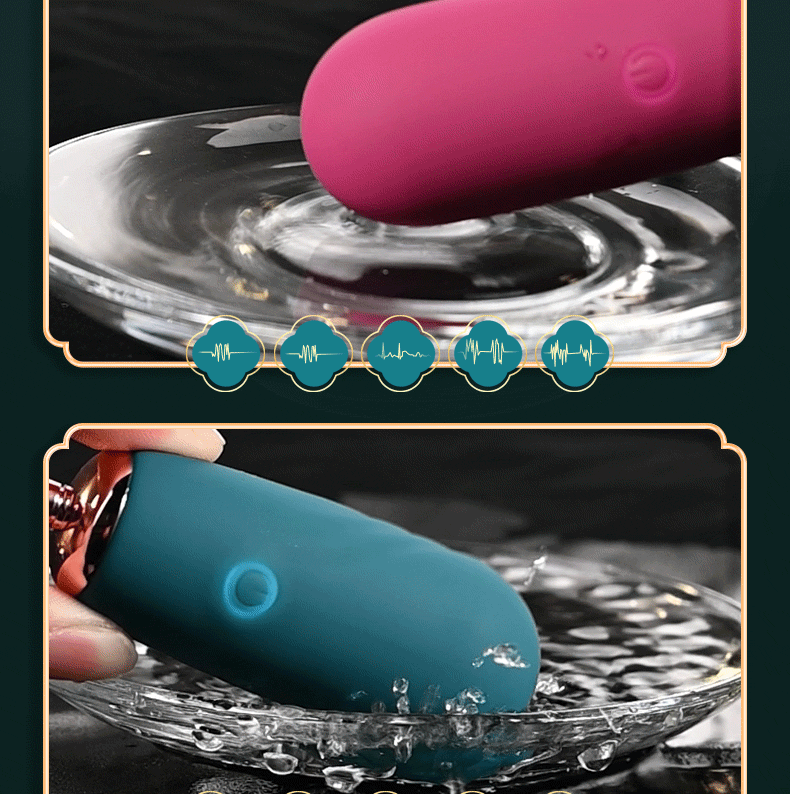 Vibrador Bullet Aveludado Com Aquecimento + Controle Sem Fio - Imagem 4