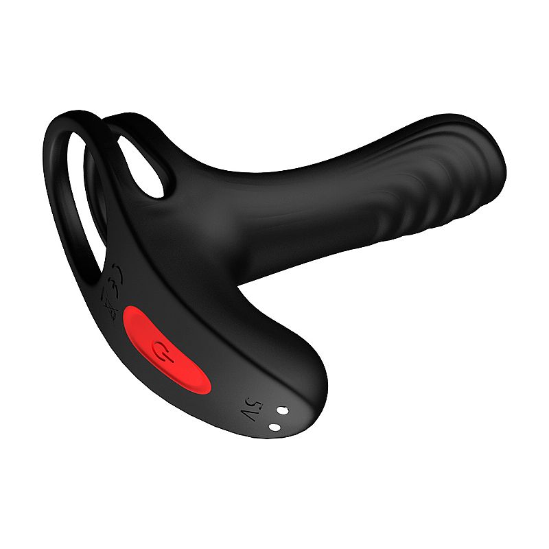 Anel Peniano Com Vibrador Estimulador Clitóris Com Controle - Imagem 4