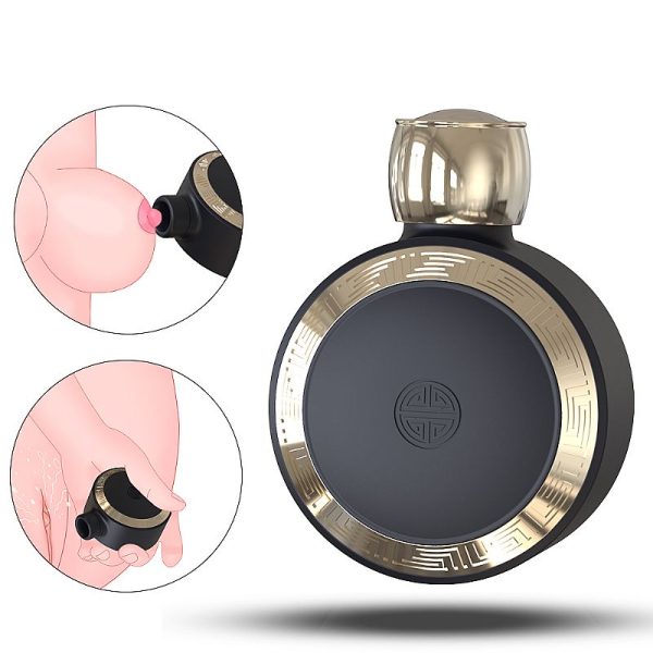 Vibrador e Sugador de Clitóris e Seios em Formato de Perfume - Image 6