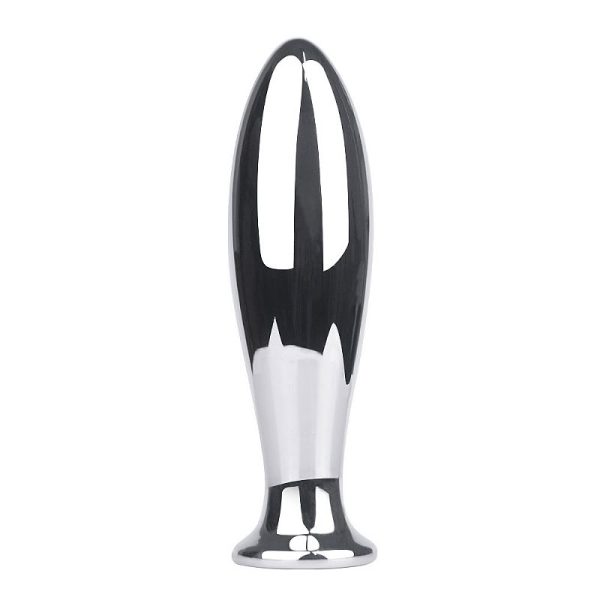 Plug Anal em Aço com Vibrador Recarregavel - Doley - S-Hande - Image 4