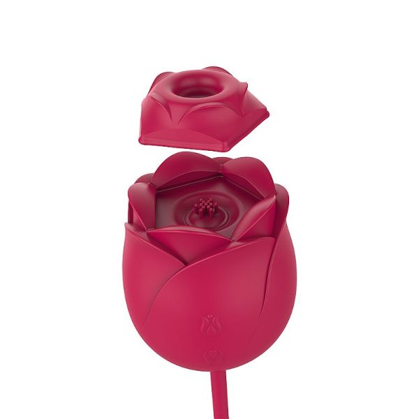 Rosa Estimuladora de Clitóris com Pulsação e ponto G - Immortal flower 5 - S-Hande - Image 12
