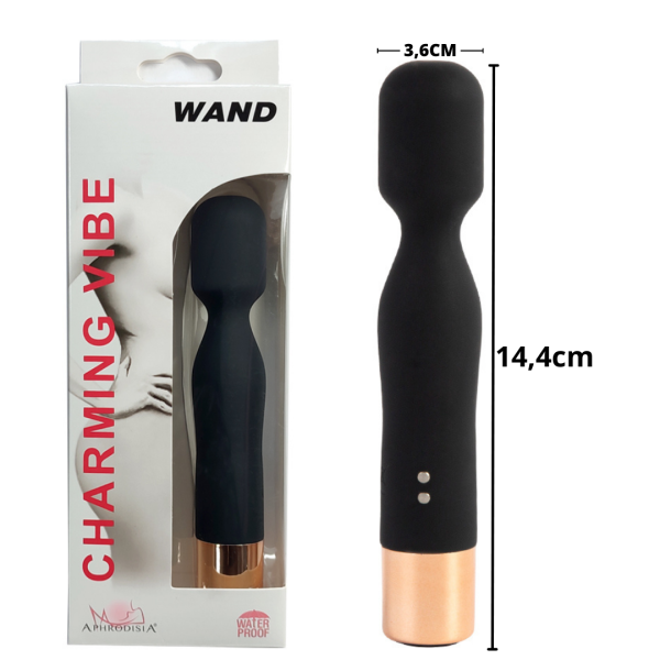 Mini Vibrador Varinha Magica Massageador Corporal Com USB - Image 5
