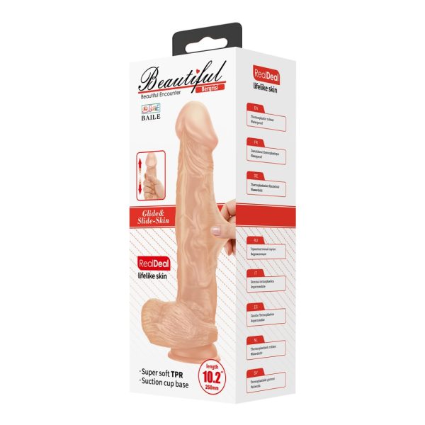 Pênis Super Realístico e Grande Com Ventosa Beautiful Baile - Image 5