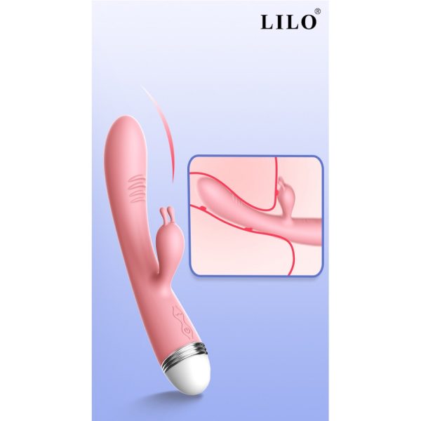 Vibrador com Estimulador de Clitóris e Ponto G Recarregável - Image 4