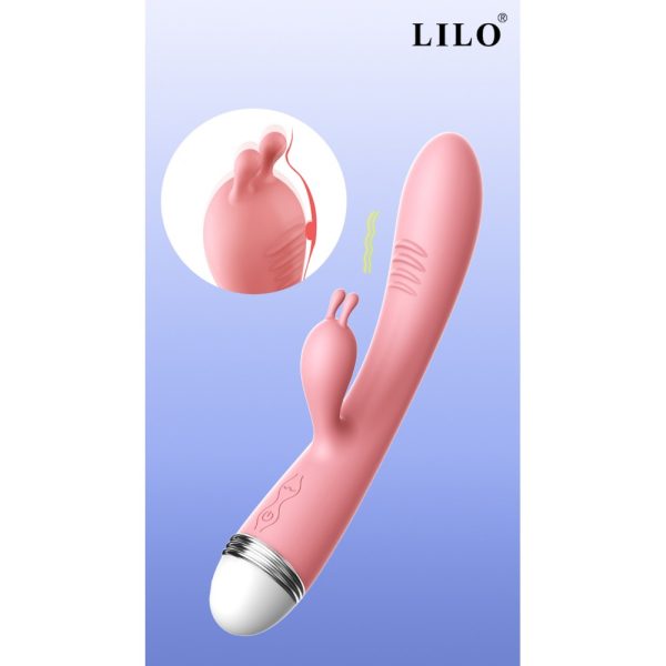 Vibrador com Estimulador de Clitóris e Ponto G Recarregável - Image 5