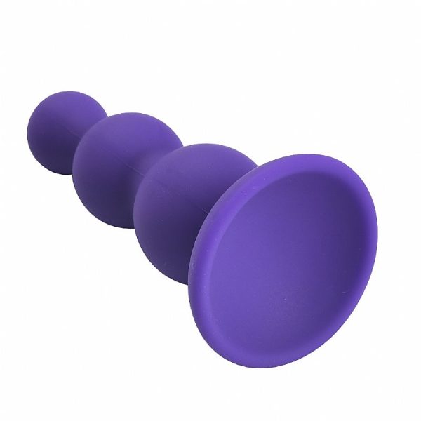 Plug Anal Escalonado em Silicone - Tamanho P - 7,5x2,7CM - Image 4