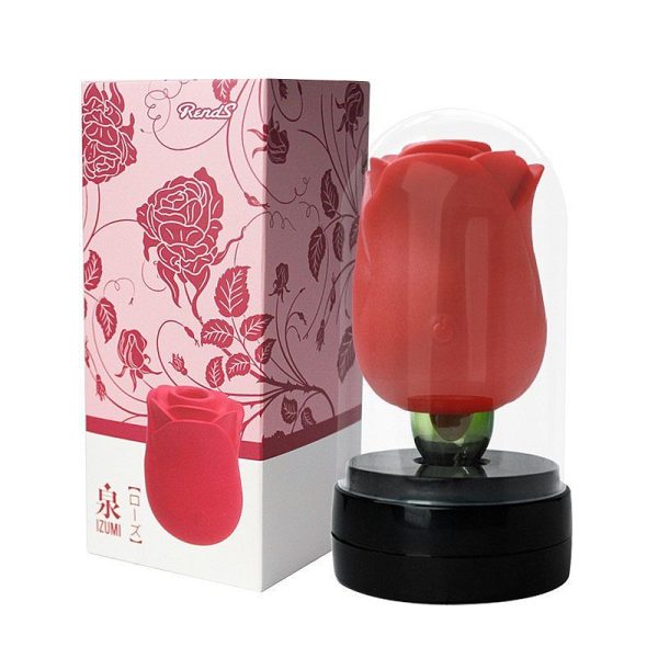 Vibrador Rosa Estimuladora Com Língua e Sucção Recarregável - Image 4