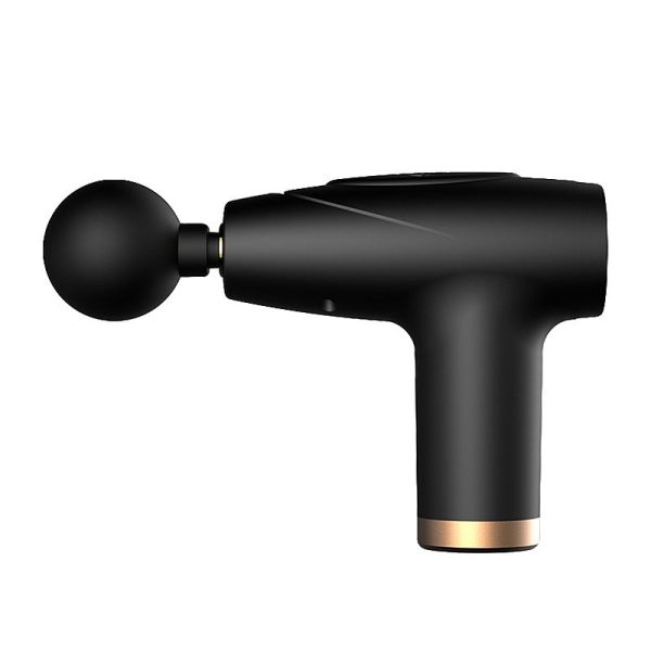 Pistola Massageadora Recarregável - Turbo-Preta