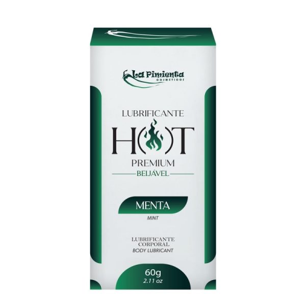 Lubrificante Intimo Hot Premium Com Aroma e Gosto de MENTA - Image 3