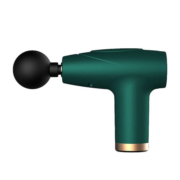 Pistola Massageadora Recarregável - Turbo- Verde