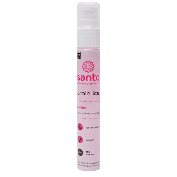 Orale Ice Gel Comestível Sabor Intenso 30Ml Santo - Image 3