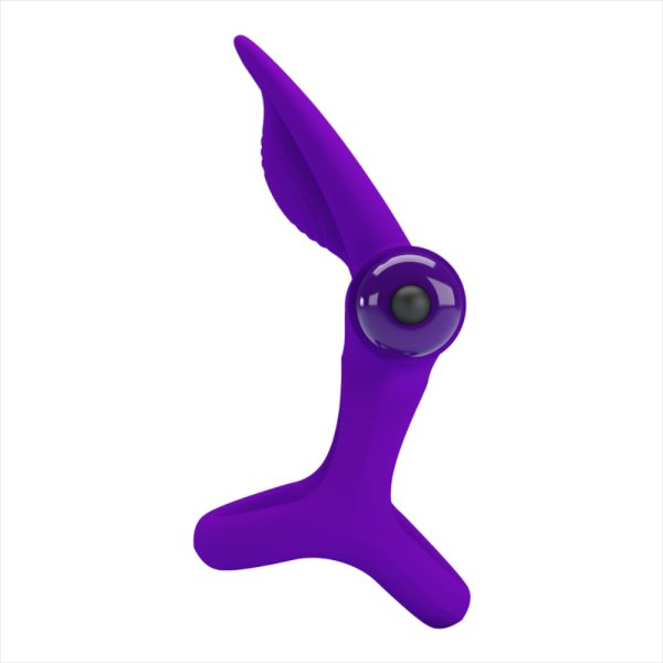 Anel Peniano Duplo com Vibrador Estimulador Clitoriano - Image 5