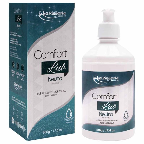 Lubrificante Comfort Lub Beijável Neutro 500G La Pimienta