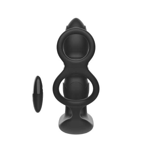 Anel peniano duplo + Plug anal Estimulador de Prostata Vai e Vem - Image 6