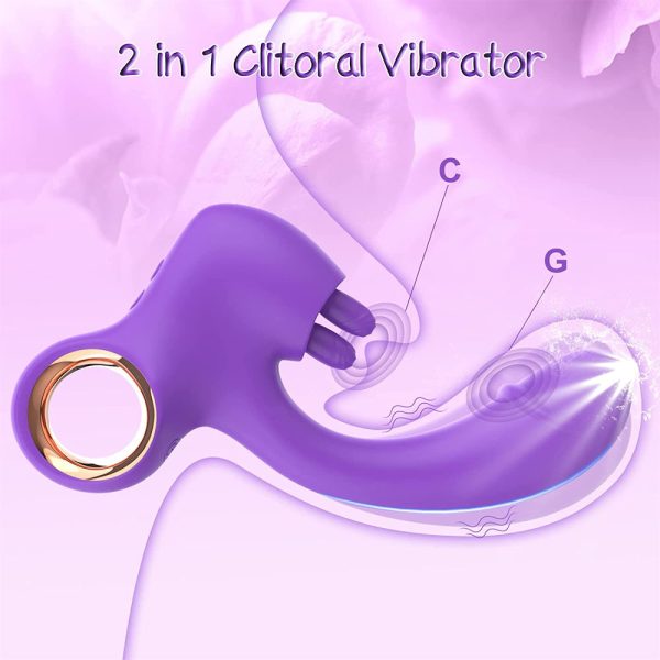 Vibrador Ponto G com Estimulador de Clitóris e 10 Vibrações - Image 8