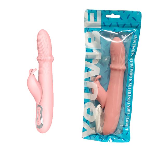Vibrador com esferas internas que se movimentam para cima e para baixo - YOUVIBE