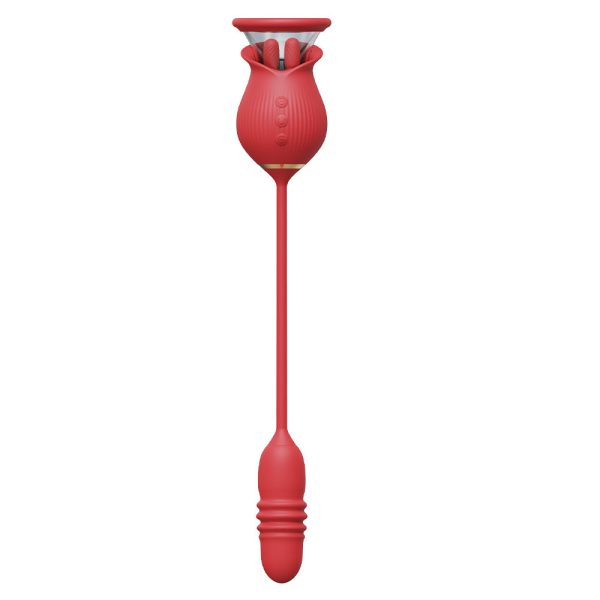Vibrador Com Penetrador e Sugador e Estimulador de Clitóris - Image 7