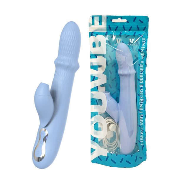 Vibrador com esferas internas que se movimentam para cima e para baixo - YOUVIBE