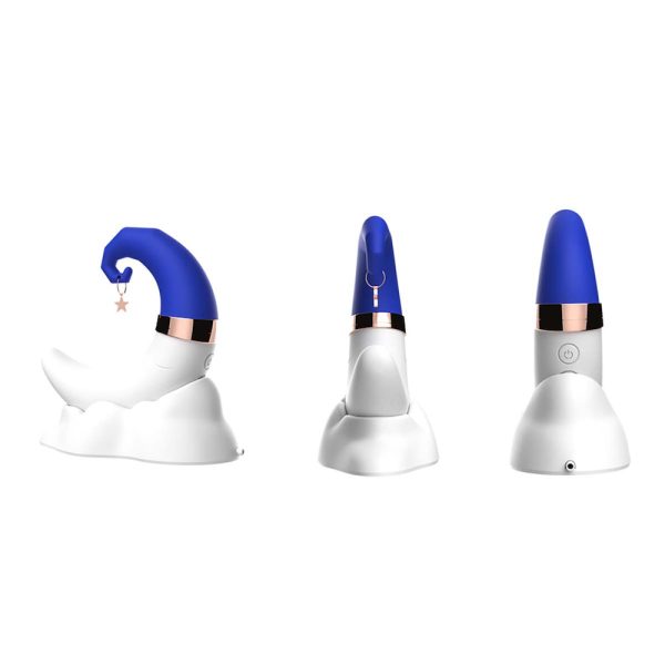 Vibrador de Clitóris em Formato de LUA Multi-velocidades USB - Image 9