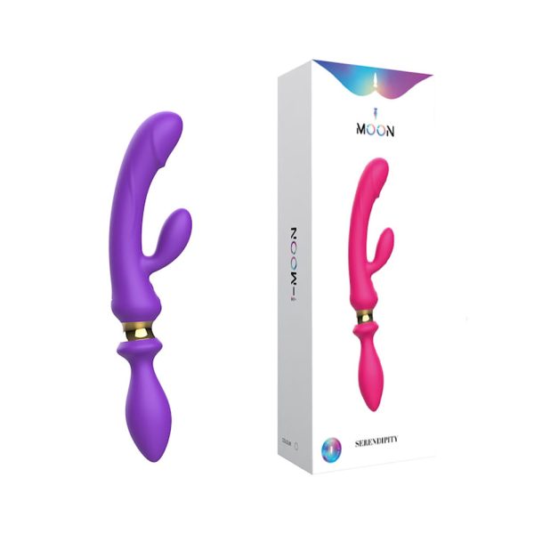 Vibrador Ponto G com Estimulador de Clitóris e Plug Anal USB