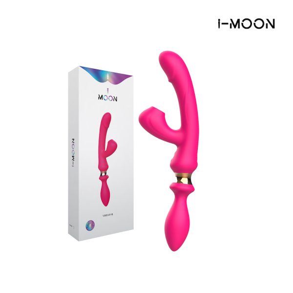 Vibrador PontoG + Pulsação e Plug Anal Toque Macio Aveludado - Image 5