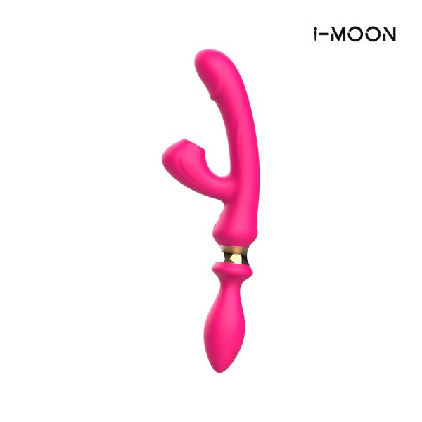 Vibrador PontoG + Pulsação e Plug Anal Toque Macio Aveludado - Image 6