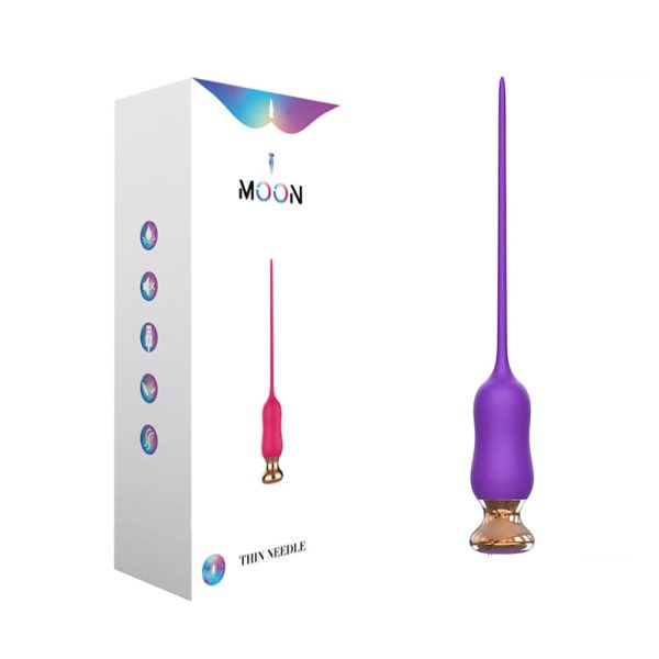 Vibrador Penis Plug Uretral e Estimulador Clitoriano - USB - Image 5