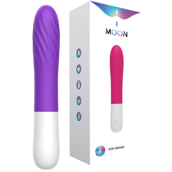 Vibrador Personal Textura de Ondas Aveludadas Toque Macio