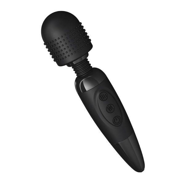 Varinha Magica Massageadora Corporal Preta 20 Velocidades - Image 9