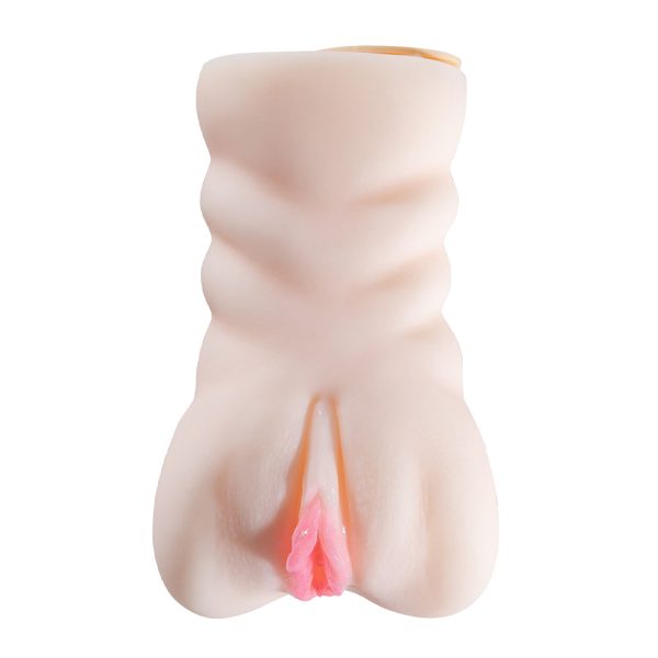 Masturbador Masculino Formato de Vagina e Ânus Com Vibrador - Image 3