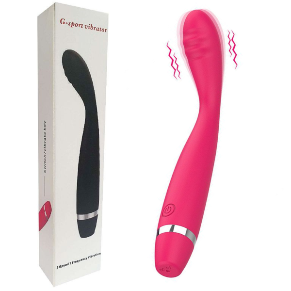 Vibrador Estimulador de Ponto G Flexível - 17,5x2,6CM - Image 3