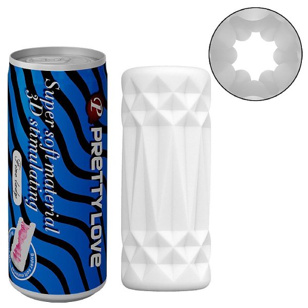 Masturbador Masculino Formato Lata Super Soft 2 Pretty Love