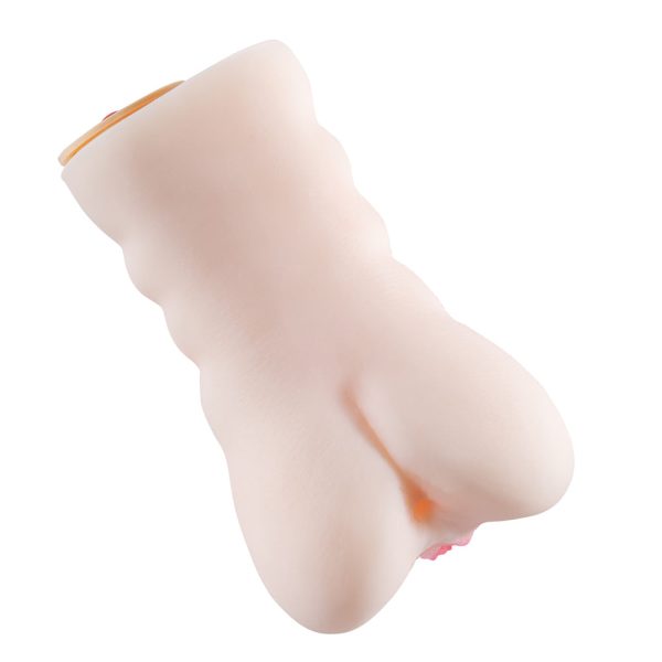 Masturbador Masculino Formato de Vagina e Ânus Com Vibrador - Image 7