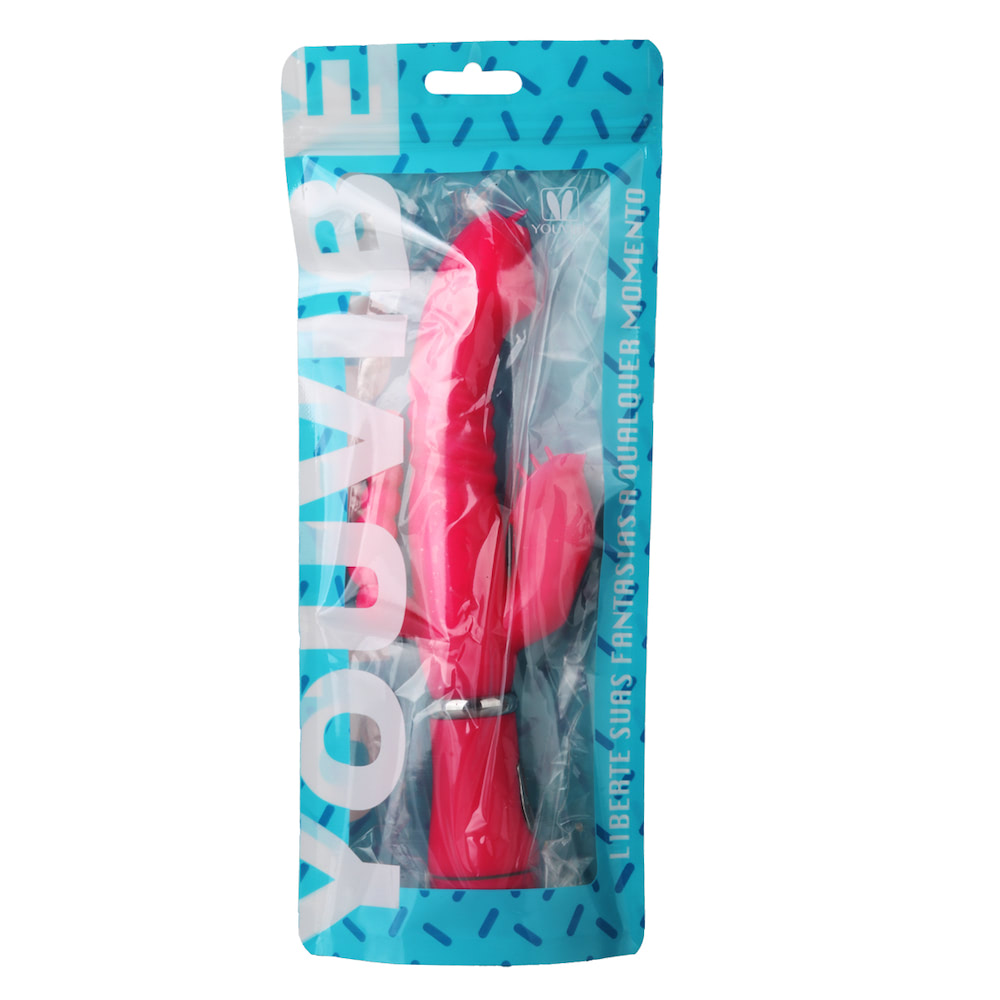 Vibrador de Ponto G e Clitóris com 12 Velocidades - 3 em 1 - Imagem 4