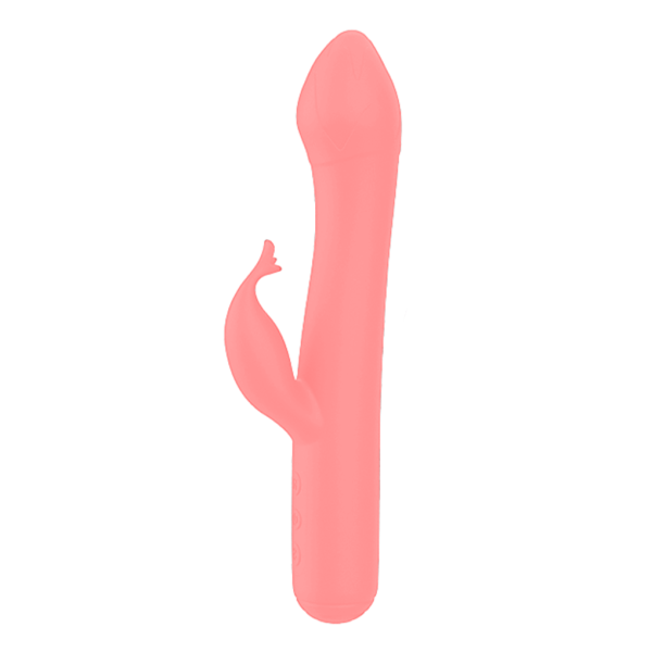 Vibrador Ponto G com Estimulador de Clitóris Recarregável