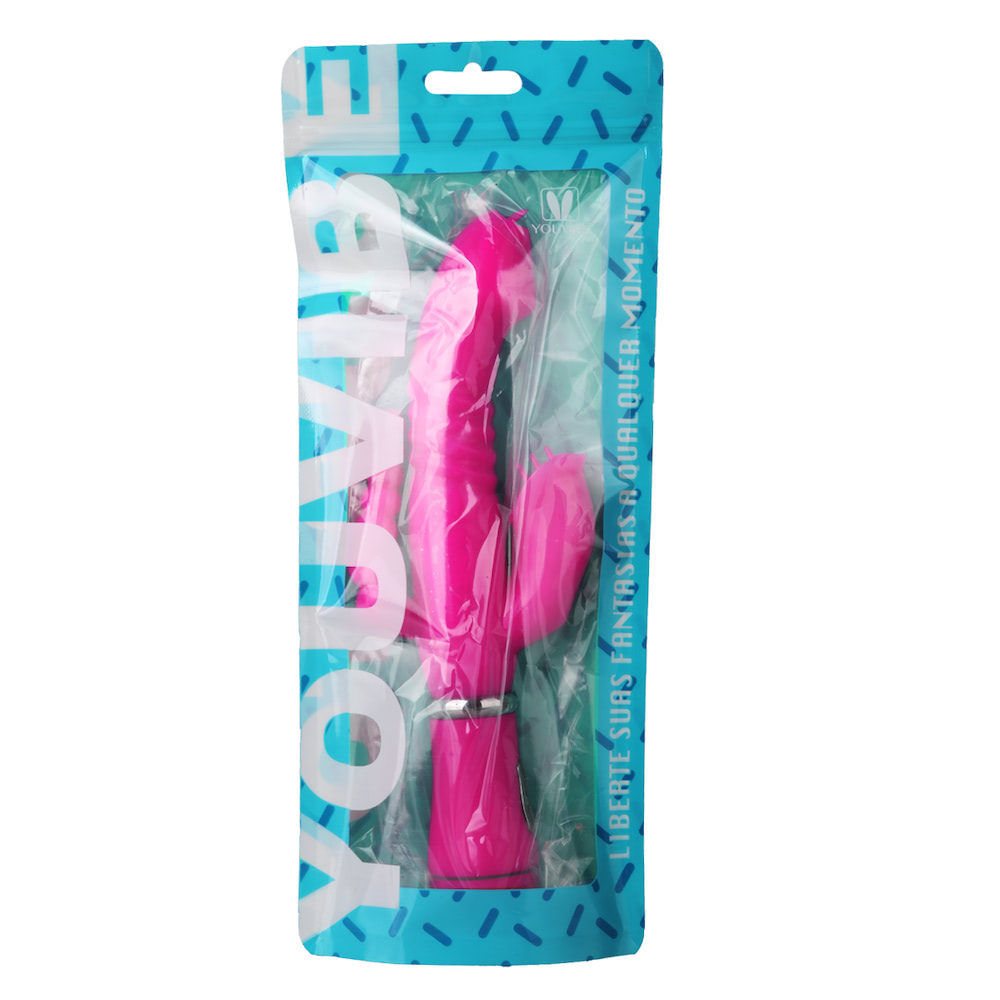 Vibrador de Ponto G e Clitóris com 12 Velocidades - 3 em 1 - Imagem 5