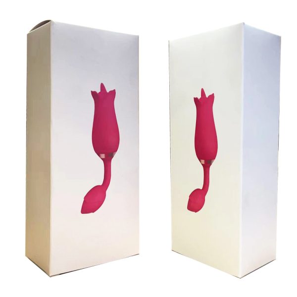 Vibrador Ponta Dupla Língua + Plug 10 Modos de Estimulação - Image 3
