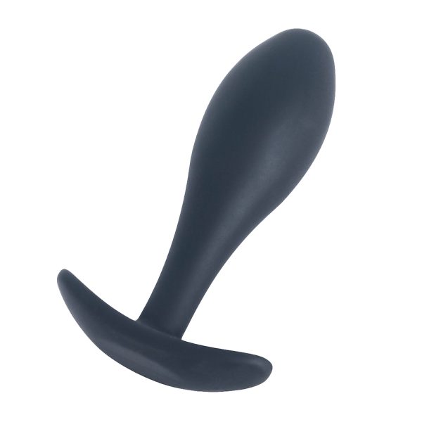 Plug Anal para Iniciantes em Silicone com Alça - Tamanho P