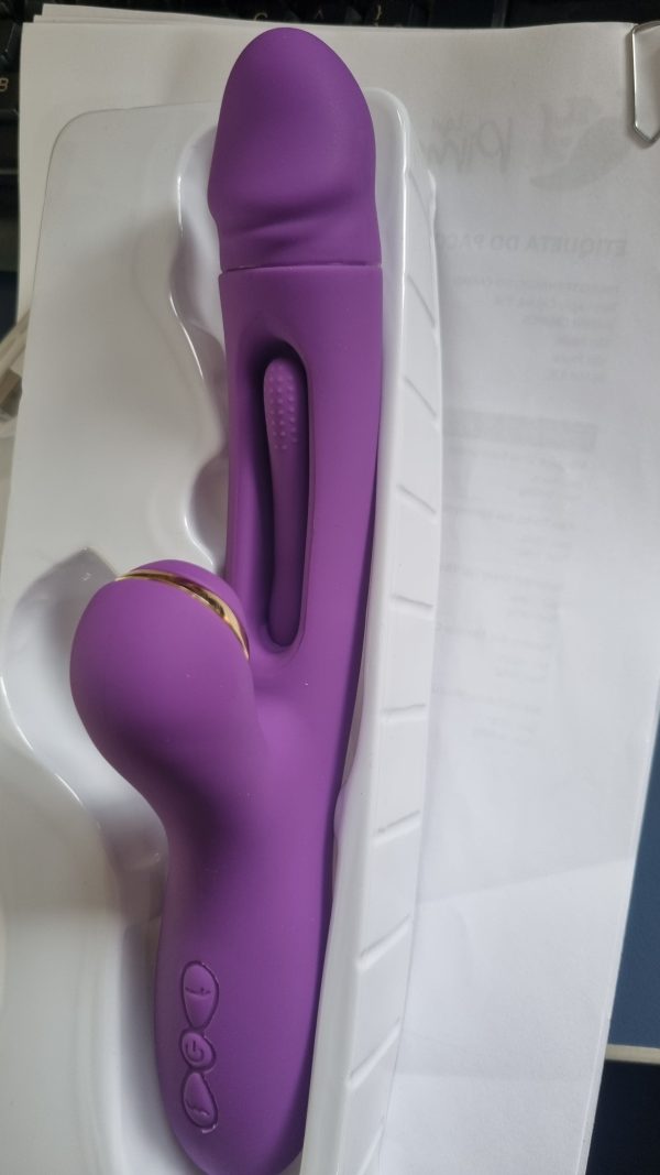 Vibrador de Ponto G e clitóris Pulsação e Dedilhar Slap Leny - Image 6