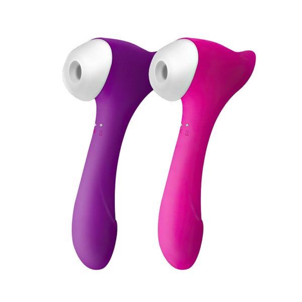 Vibrador Feminino Estimulador de Ponto G e Clitóris + Sucção - Image 9