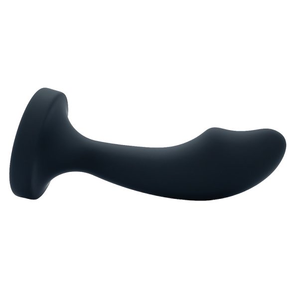 Plug Anal Curvado em Silicone Macio Com Pedra Joia Tamanho P - Image 3