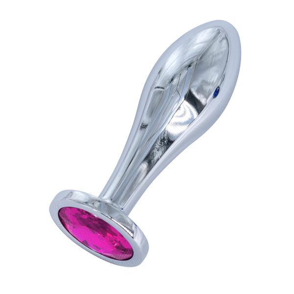 Plug Anal de Aço com Joia Formato Torpedo Tamanho M - Image 8