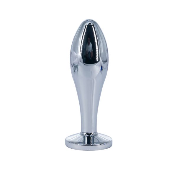 Plug Anal de Aço com Joia Formato Torpedo Tamanho P - Image 8