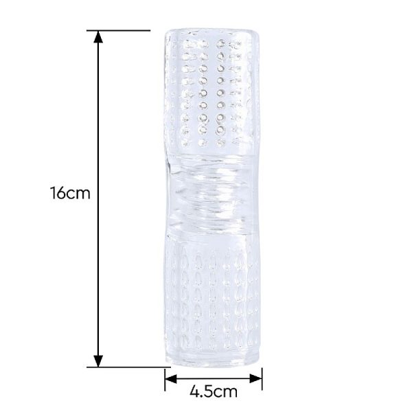 Masturbador Masculino em Silicone - Harper - 16,0x4,5cm - Image 5