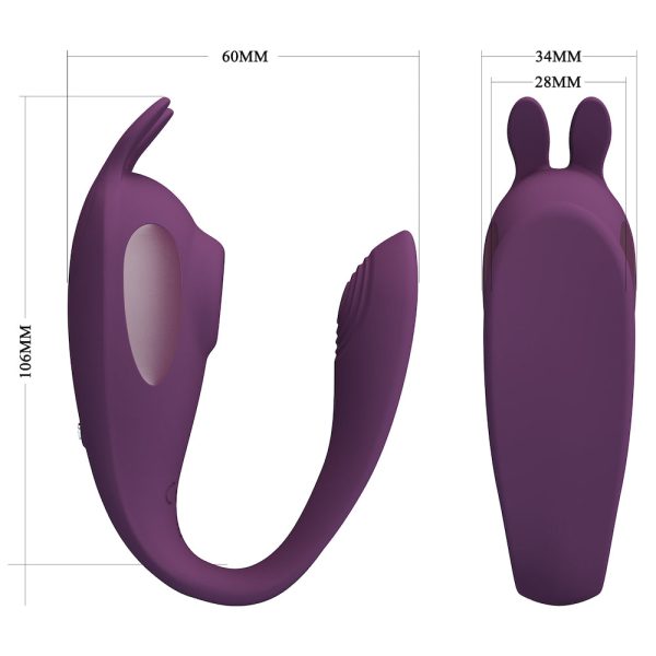 Vibrador de Casal Sugador aplicativo controle Mundial Shey - Image 4
