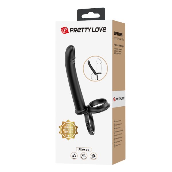 Anel Companheiro com Prótese em Silicone MOSES - PRETTY LOVE - Image 3