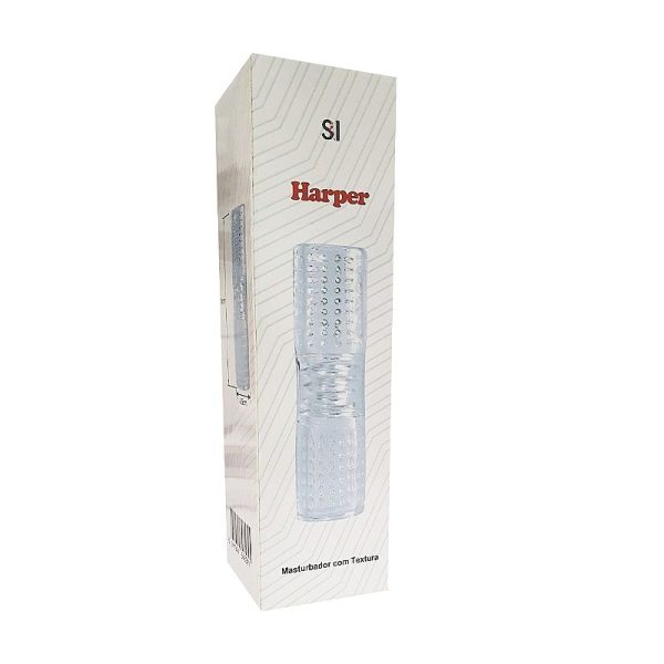 Masturbador Masculino em Silicone - Harper - 16,0x4,5cm - Image 4