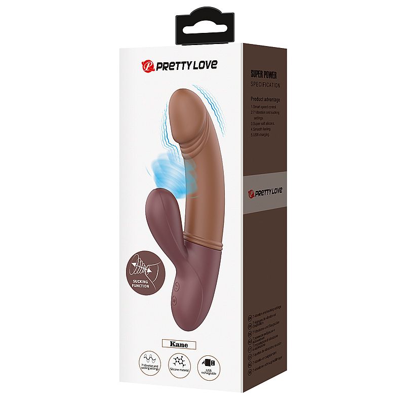 Vibrador de Ponto G e clitóris com Pulsação Kane Pretty Love - Imagem 7