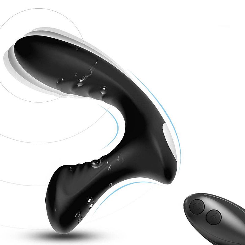 Vibrador de Próstata com Controle Remoto - Preto Sex shop - Imagem 8